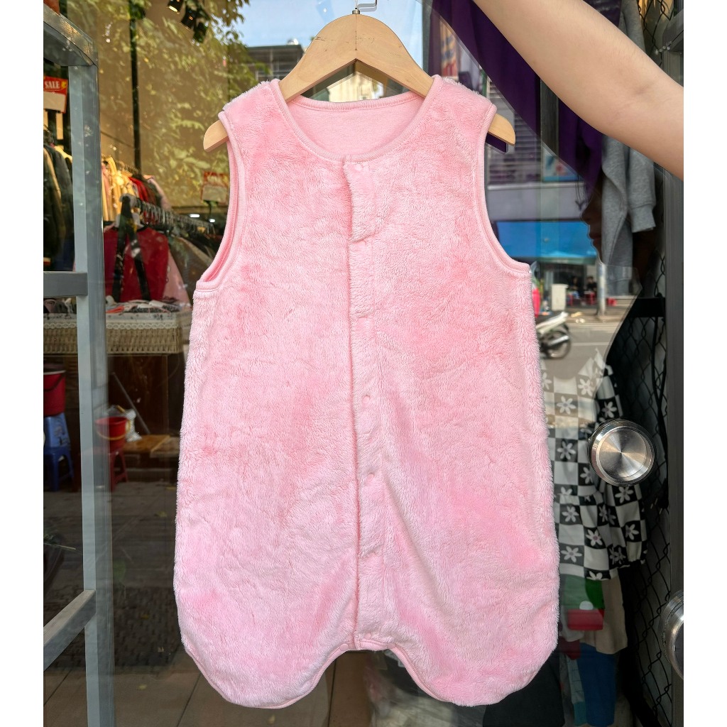 Túi ngủ cho bé Túi ngủ hở chân cho bé trần bông