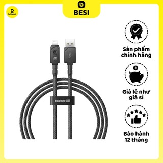 Cáp sạc nhanh usb to ln baseus unbreakable series fast charging data cable usb to ln 2.4a