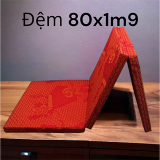 Đệm xốp gấp gọn kí túc xá 80x1m9 ,đệm xốp ép cao cấp