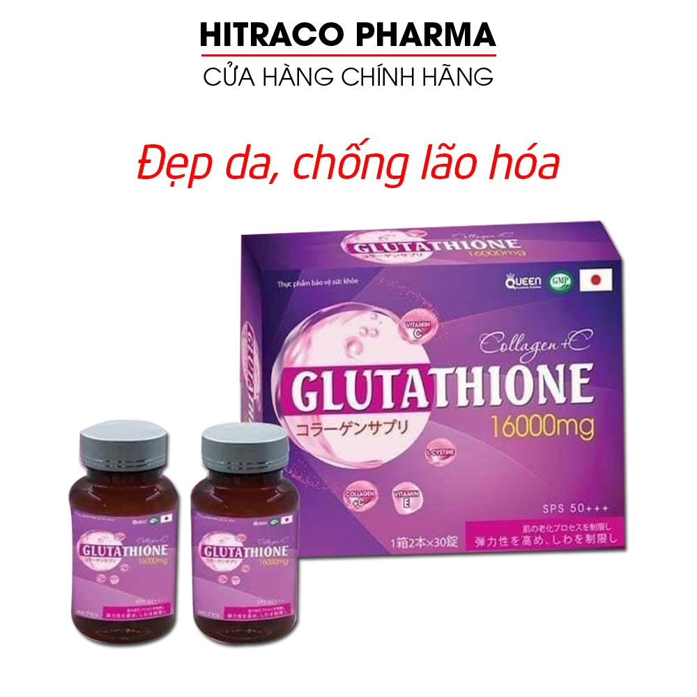 bổ sung Vitamin E C, sâm tố nữ giúp sáng da, căng mịn da - Hộp 2 lọ