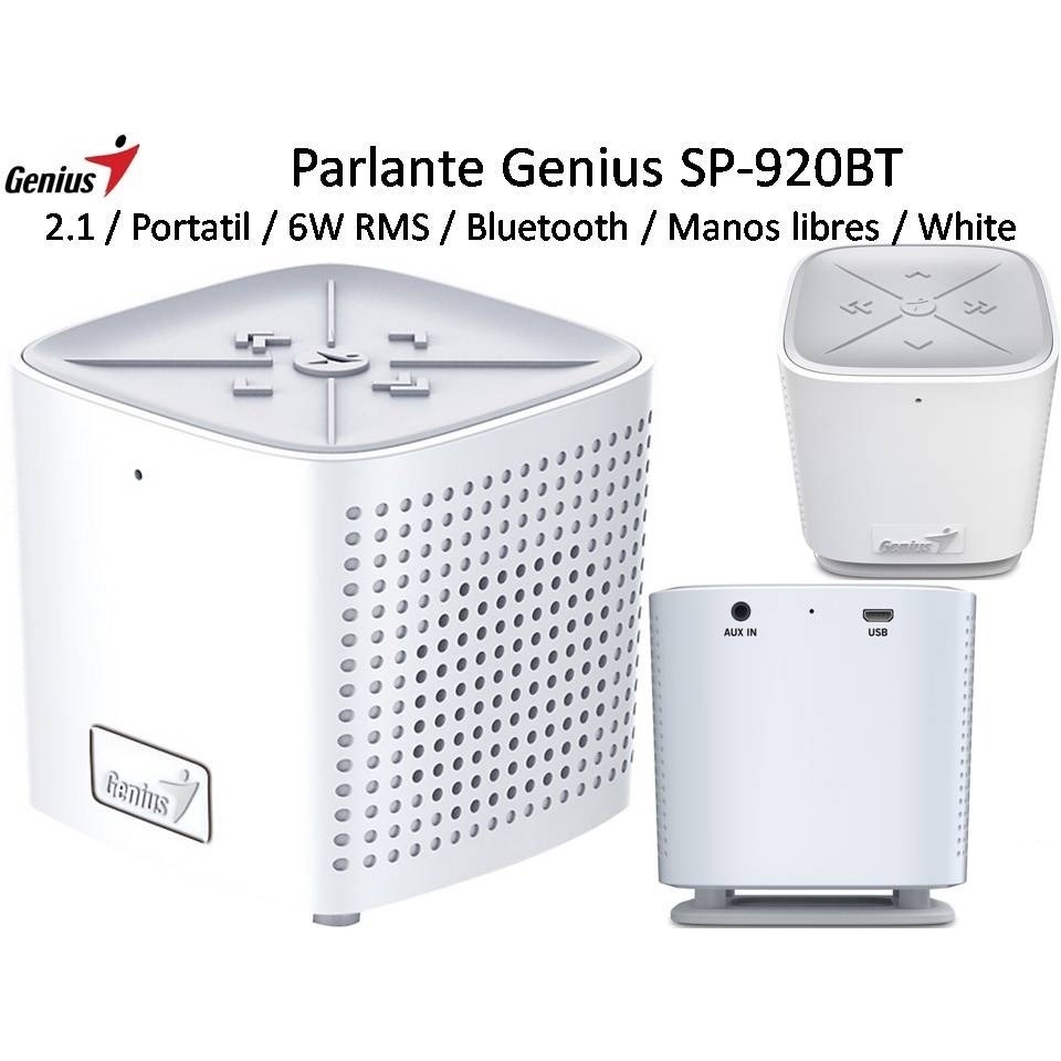 Loa Bluetooth mini để bàn Genius SP-920BT