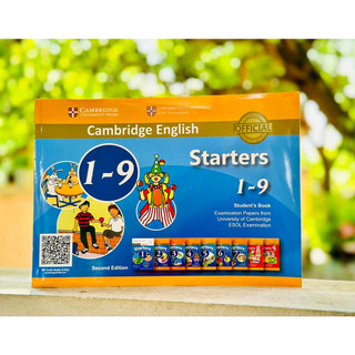 Sách - Cambridge Eghlish Starter, Movers, Flyers In Màu