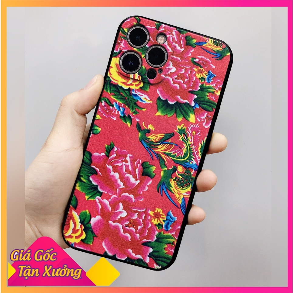 Ốp Lưng Samsung J5 2015, J5 2016, J5 Prime,J5 Pro,J6, J6 Plus- In Hình Con Công Ngày Tết (chất liệu 