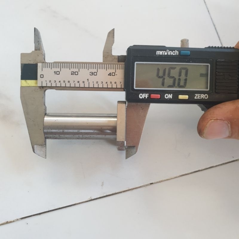 Combo trục trượt tròn phi 8 tổng dài 480mm con trượt dài THK SAMICK korea dài 45mm