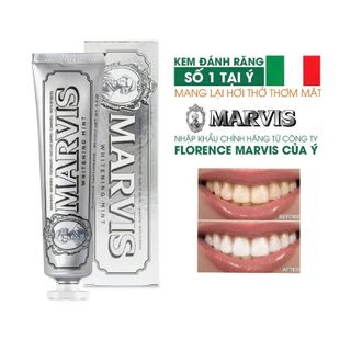 Marvis Whitening kem đánh răng làm trắng răng của Ý