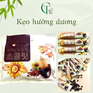 Kẹo Socola nhân hướng dương thơm ngon hấp dẫn túi 300g