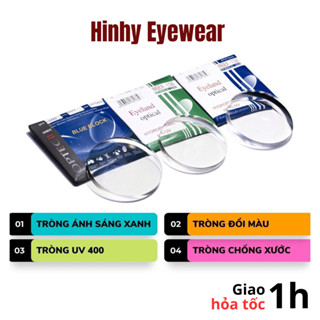  Một cặp  Tròng Kính Cận Loạn 0 - 6 diop Mắt Kính Chống Ánh Sáng Xanh Tròng Cận Râm Tròng Đổi Màu Có Độ HINHY EYEWEAR 