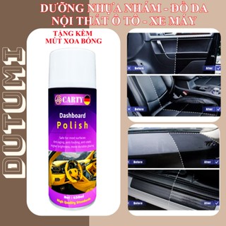 Dưỡng Nhựa Nhám - Xịt Bóng Ghế Da Xe - Phục Hồi Nhựa Nhám, Taplo, Nội Thất Ô tô Xe Máy - DSQ DB Polish - DUTUMI