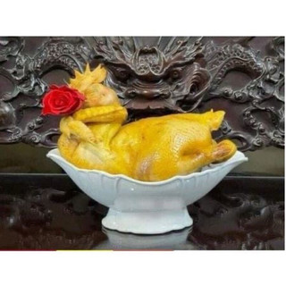 Bát thuyền đựng hoa quả ngày Rằm,Tết-Bát thuyền đựng gà cúng nguyên con nhựa Việt Nhật