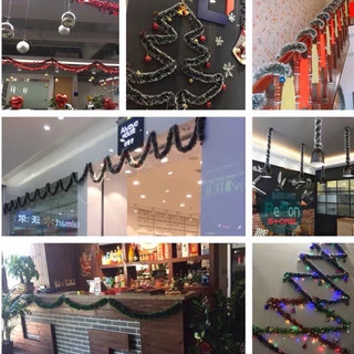 Dây đuôi chồn noel trang trí giáng sinh