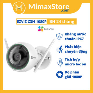 [Hỏa Tốc - HCM] Camera IP Wifi Ngoài Trời An Ninh Gia Đình 360 độ Ezviz C3N Full HD 1080p | Hàng Chính Hãng | BH 24T