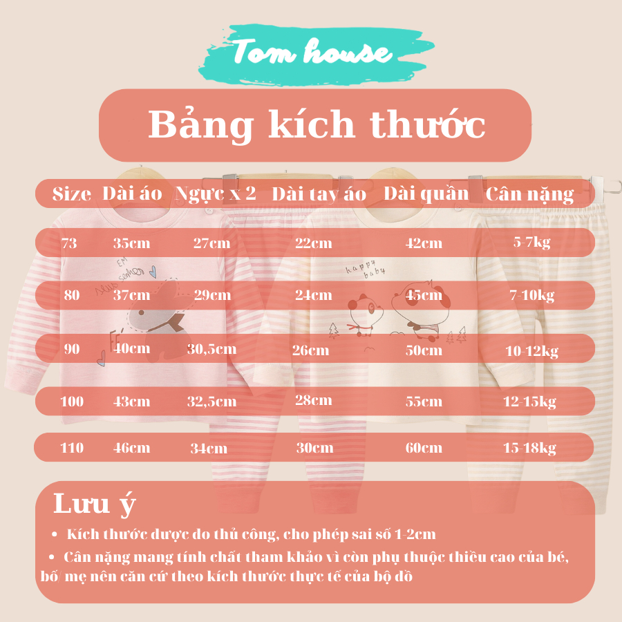 Bộ Đồ Dài Tay Thu Đông Cho Bé Trai Bé Gái Hàng Quảng Châu Cao Cấp 03BDT