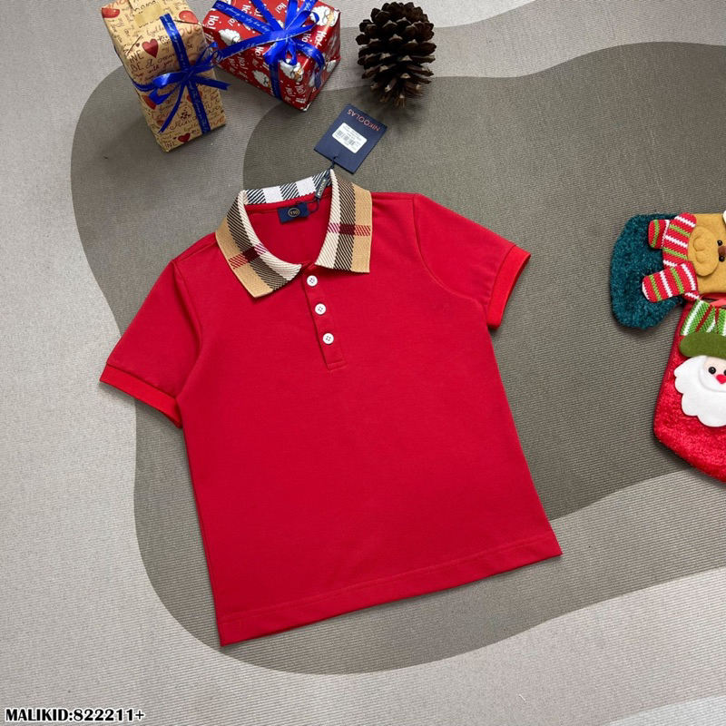 Áo polo bé trai bb.r mix cổ đơn giảng sang trọng mẫu Hero tự chụp_8222 Herokids