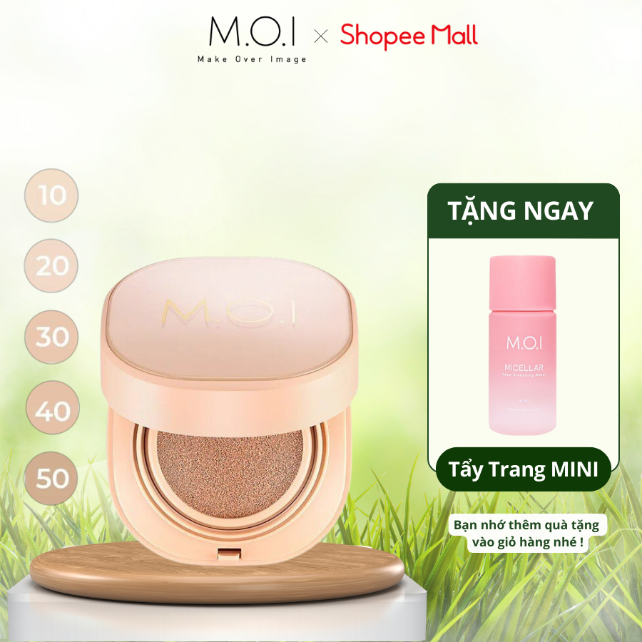 Phấn Nước M.O.I Baby Skin Cushion SPF 50+ PA+++