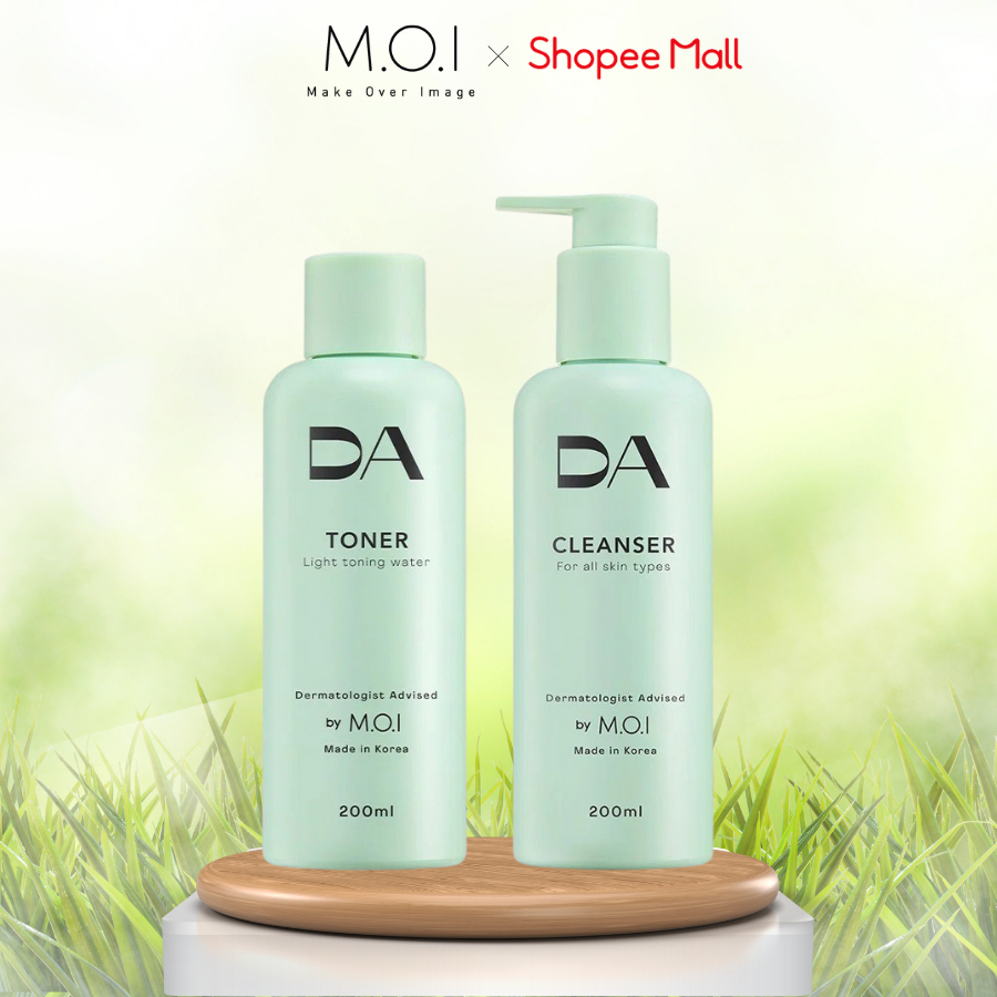 Bộ Đôi Chăm Sóc Da Da By M.O.I Làm Sáng, Cấp Ẩm Sâu Phù Hợp Mọi Loại Da