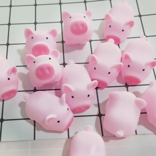 Đồ chơi conheo bóp ra tiếng kêu, heo hồng bóp kêu