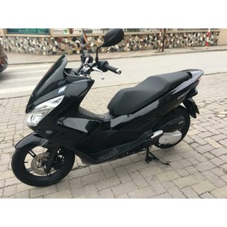 Tem chữ nổi ốp sườn Honda PCX 2015 2016 màu xi trắng ( giá 1 cái )