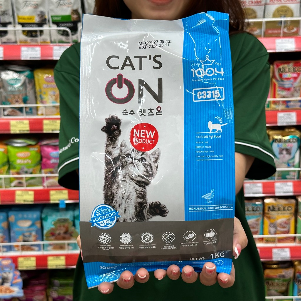 Thức ăn hạt cho mèo Cat's On 1kg