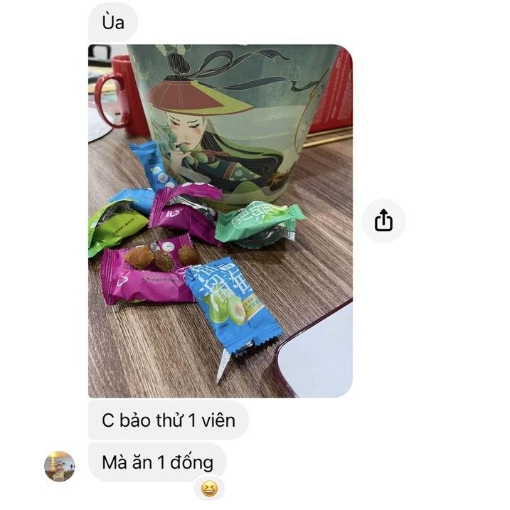 Ô mai liuliumei ăn vặt nội địa Trung siêu ngon hộp mix 480g Jiang