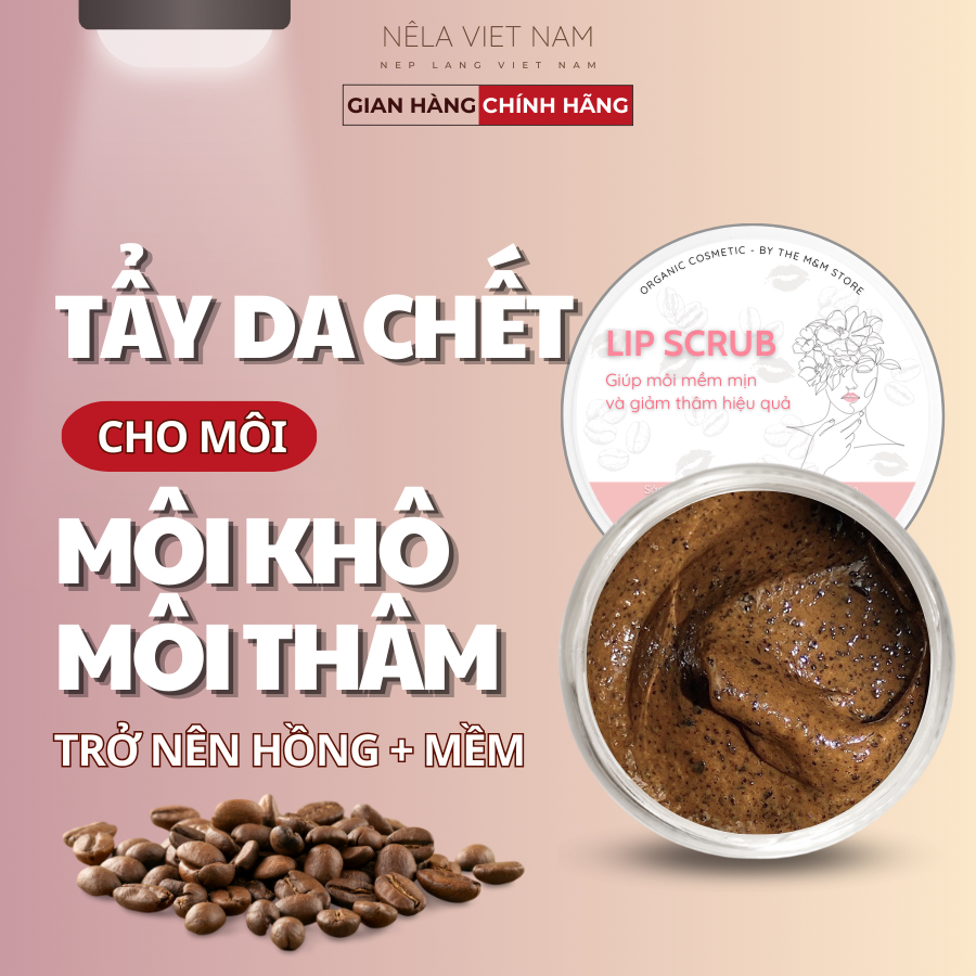 Tẩy Tế Bào Chết Môi, Tbc Môi Và Da Chết Thuần Chay Từ Cà Phê Làm Mềm, Giảm Nứt Nẻ Và Dưỡng Hồng Môi