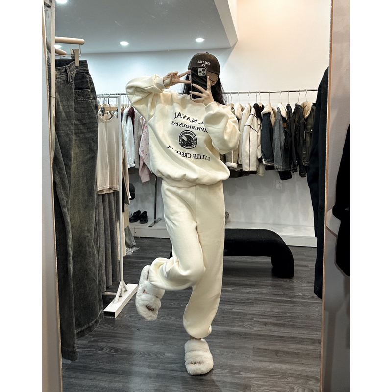 Set bộ nỉ bông chữh