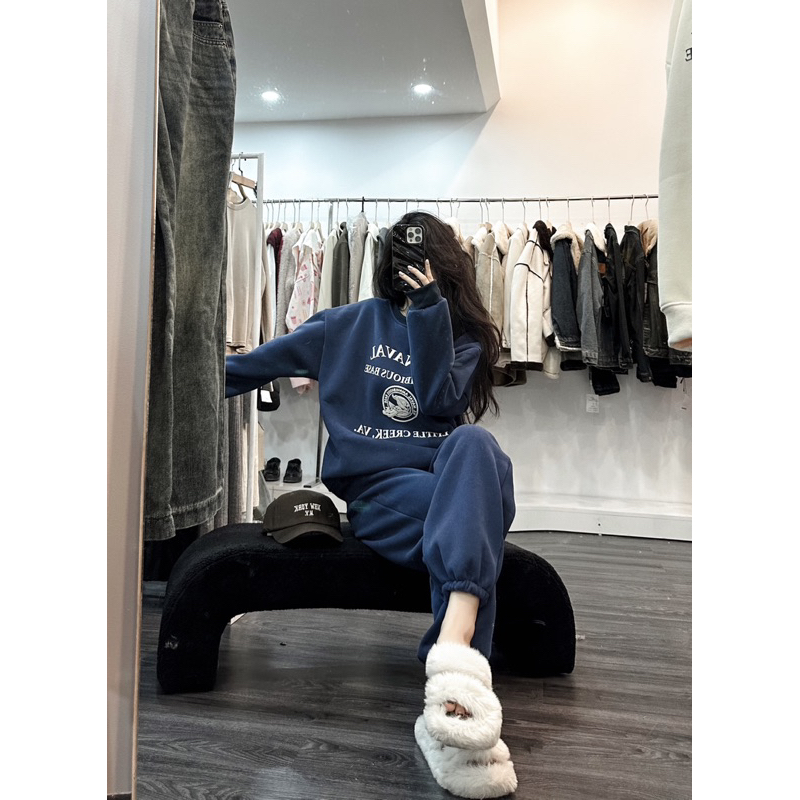 Set bộ nỉ bông chữh