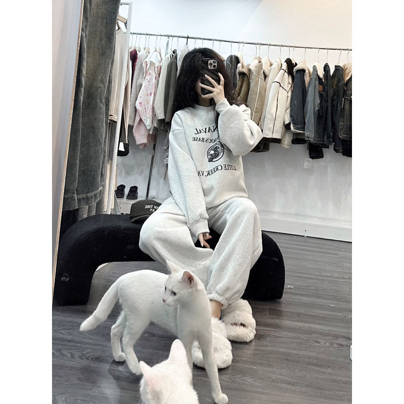 Set bộ nỉ bông chữh