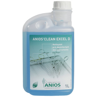 Dung dịch ngâm dụng cụ, làm sạch và khử nhiễm dụng cụ Hexanios G+R - Anios Clean Excel D 1 lít