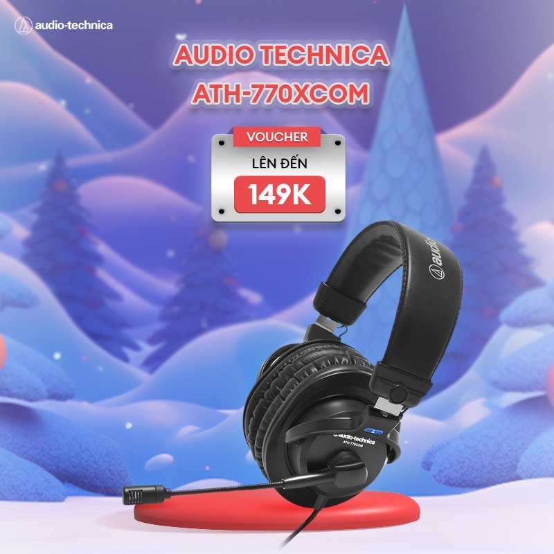 Tai nghe Stereo Audio-Technica ATH-770XCOM - Hàng Chính Hãng