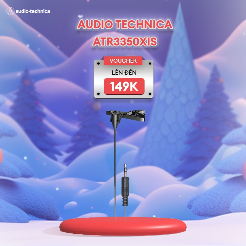 Microphone Audio-technica ATR3350xiS - Hàng Chính Hãng