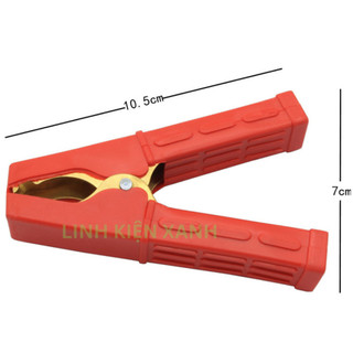 Bộ 2 chiếc Kẹp Bình Ắc Quy To ( 1 Đỏ - 1 Đen )