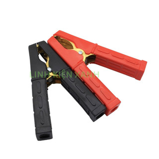 Bộ 2 chiếc Kẹp Bình Ắc Quy To ( 1 Đỏ - 1 Đen )