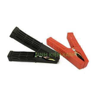 Bộ 2 chiếc Kẹp Bình Ắc Quy To ( 1 Đỏ - 1 Đen )
