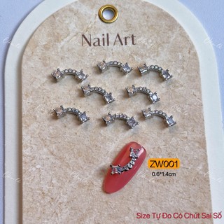 Phụ Kiện Charm Đá Đính Móng Nail Móng Tay Nail Móng