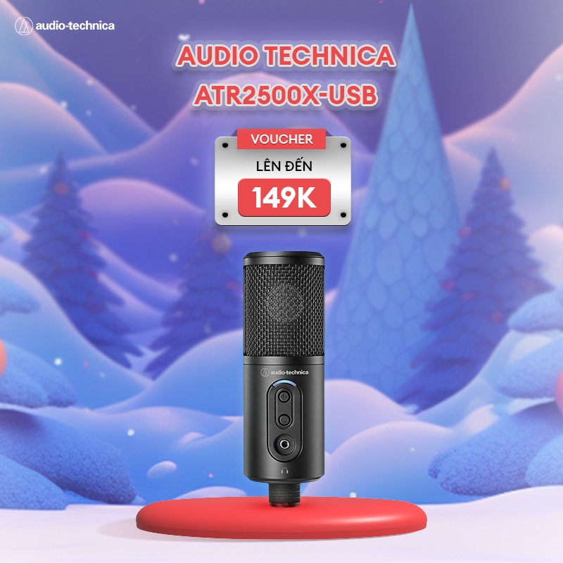 Microphone Audio-technica ATR2500x-USB - Hàng Chính Hãng