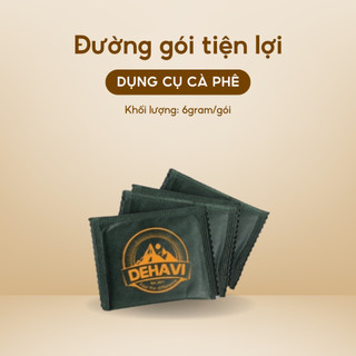 Tiện lợi uống cà phê trà, đường gói nhỏ 6gram từ Dehavi Coffee