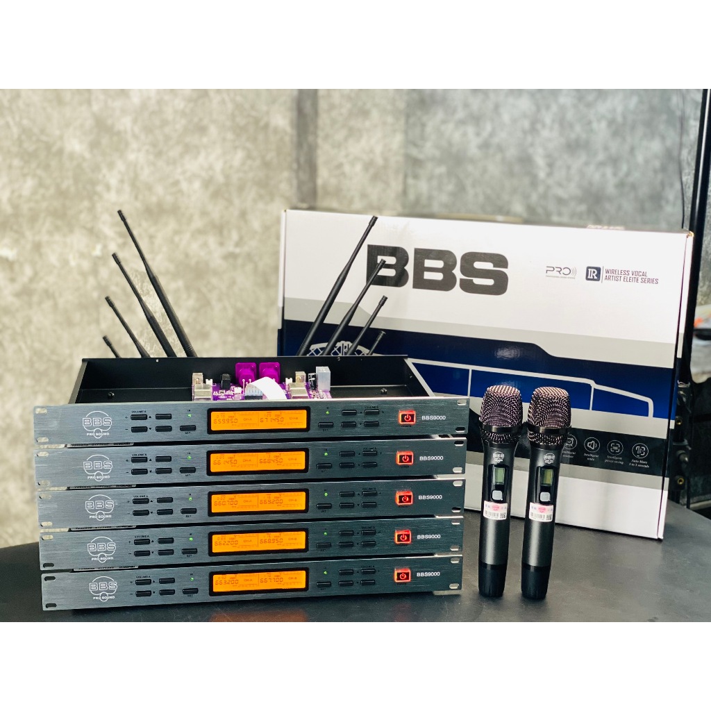 MT MAX Micro Karaoke Cao Cấp BBS 9000 hát karaoke chuyên nghiệp hát hay tiếng sáng dày trầm mic hút không hú