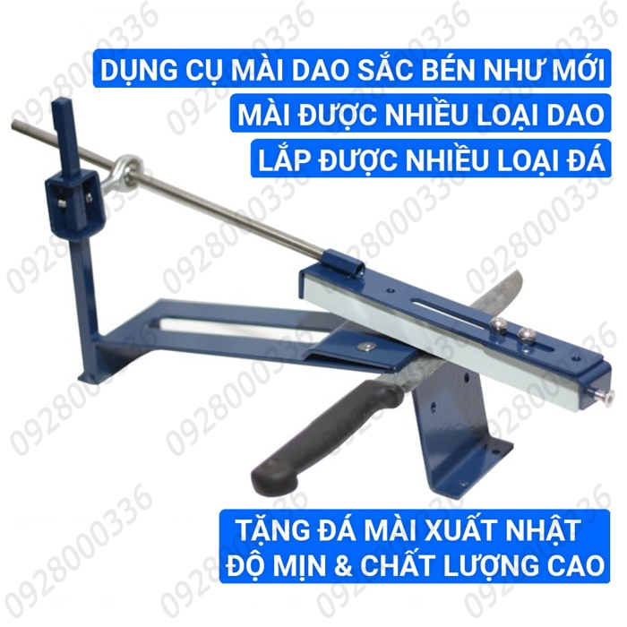 Dụng cụ mài dao sắc bén và chính xác MDMD110-23, Lắp được nhiều loại đá mài khác nhau. (tặng kèm đá mài xuất Nhật)