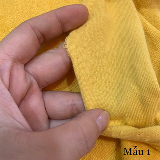 1 mét vải thun cotton lông nhiều màu khổ 1m6 hàng công ty