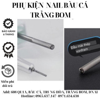 Đầu mài khóe kết hợp mài da, đầu mài khóe móng úp, đầu mài da