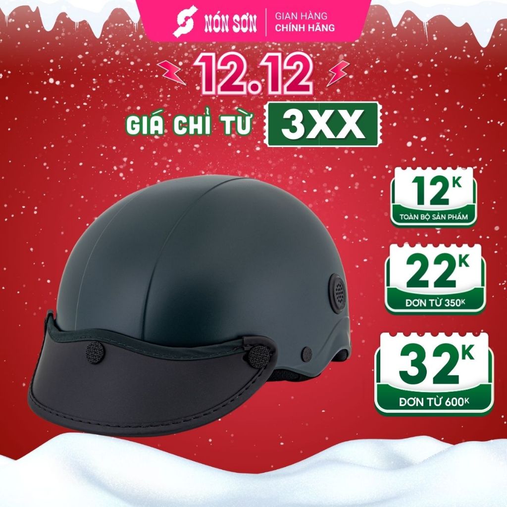 Mũ bảo hiểm lỗ thông gió NÓN SƠN chính hãng TG-XR576