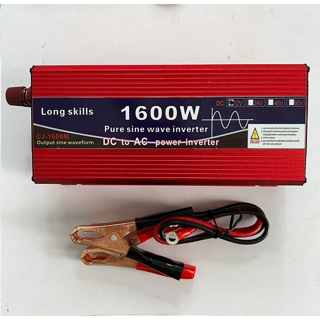 Bộ kích điện sóng sine chuẩn 12v lên 220v công suất 1600w