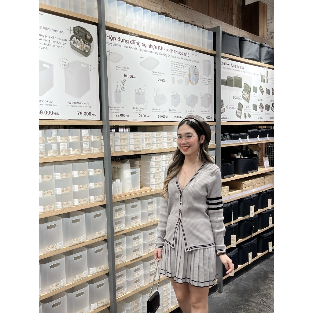 Set đồ tiểu thư chất len tăm xinh yêu