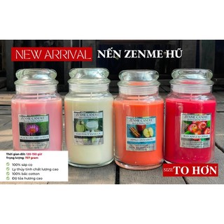 Nến hũ zenme - 4 mùi hương mới - 737g