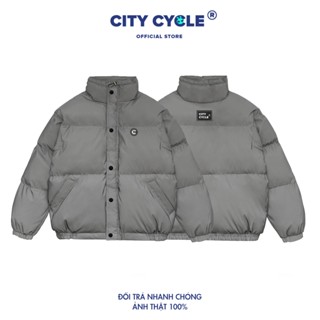 Áo Khoác Phao Local Brand Nimbus City Cycle phản quang oversize nam nữ form rộng