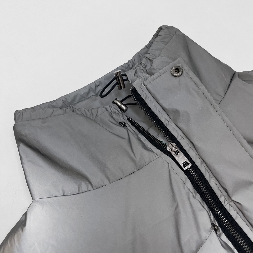 Áo Khoác Phao Local Brand Nimbus City Cycle phản quang oversize nam nữ form rộng