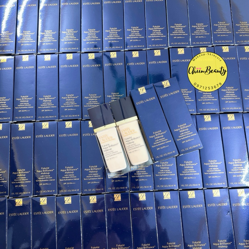 Tone 1C0, 1W0 - Kem nền ESTEE LAUDER Futurist Aqua Brilliance Make Up Foundation ChiinBeauty