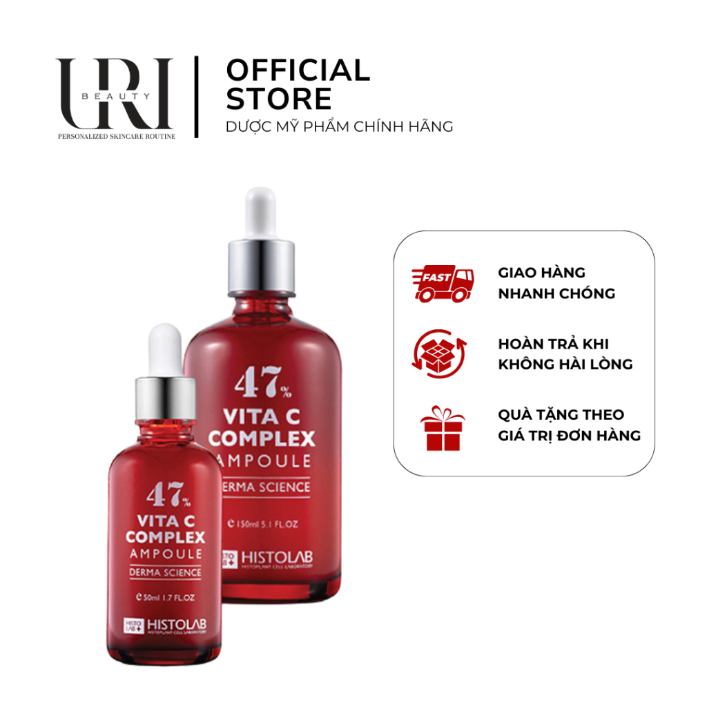 [Chính Hãng] HISTOLAB Vita-C Complex Ampoule 47% – Serum Vitamin C Cải Thiện Sắc Tố