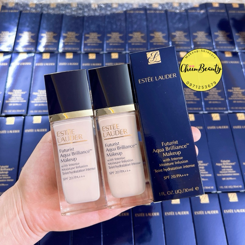 Tone 1C0, 1W0 - Kem nền ESTEE LAUDER Futurist Aqua Brilliance Make Up Foundation ChiinBeauty