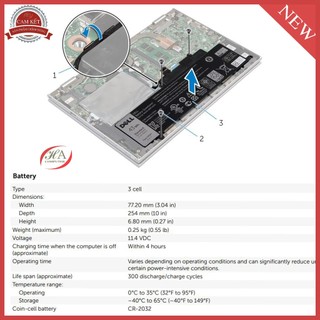 Pin dell Inspiron 3147
